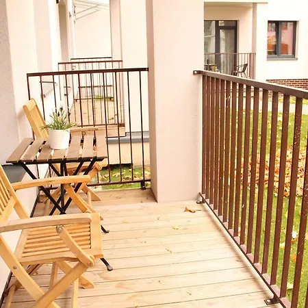 Butas With Balcony Near Siemens Arena By Urban Rent *